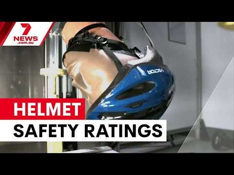 Budget bike helmets rate five stars in safety testing | 7NEWS