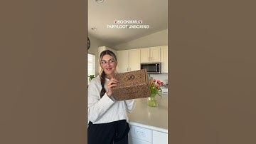 Fairyloot YA box unboxing! #bookmail #unboxing #asmrunboxing #booktube #booktok #fairylootunboxing