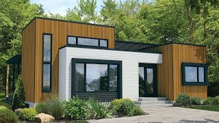 The Sims 4 - Real To Sims Series Speed Build Modern Starter House Building