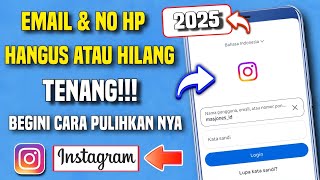 Cara Pulihkan Akun Instagram Tanpa Kode Verifikasi | No Hp, Email, Hangus Bisa Login