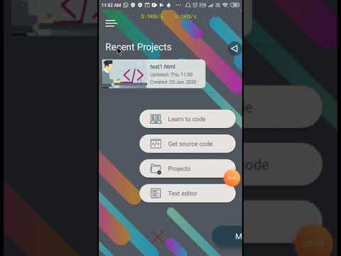 HTML editor app on android | Tutorial | trebedit app