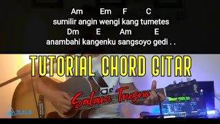 SALAM TRESNO - Loro Ati Official  ( Tutorial Chord Gitar ) Kunci Gitar Gampang