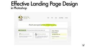 Effective Landing Page Design in Photoshop: Introduction