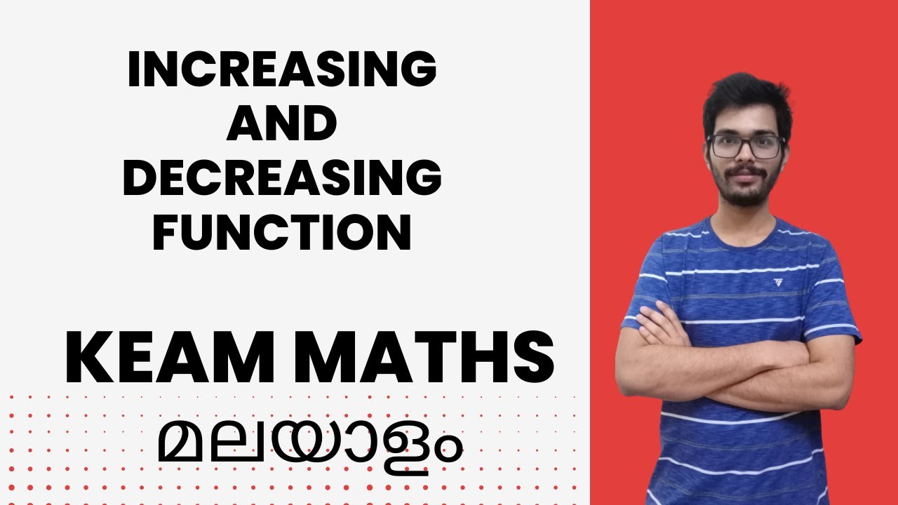 increasing and decreasing functions part 1 youtube... INCREASING AND DECREASING FUNCTIONS - YouTube