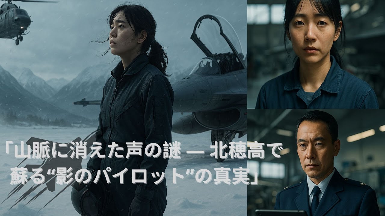 「山脈に消えた声の謎 ― 北穂高で蘇る“影のパイロット”の真実」