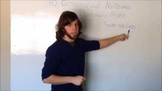 10 Grammatical Mistakes You Probably Make