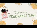 Tuberose Fragrance Tag! Bubblegum Tuberose, Creamy, Spicy, Unique, Sexy, Rich Auntie &amp; Favorite!