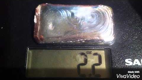 Melting my own silver bar
