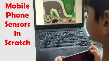 Demo: Mobile Phone Sensors use in Scratch 3.0 Games. Interact with Physical World.