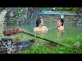 Swimming pool renovation, Take a bath and enjoy big goat thighs with my sister/ Off-Grid Part 4