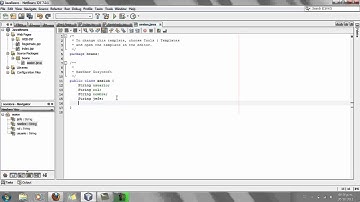 Uso de Java Beans + JSP + NetBeans