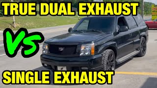 True Dual Exhaust Or Single Exhaust? What’s The Difference?