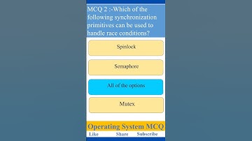 Most Important Operating System के MCQ for Interview & Placement #shorts #ytshorts #trending #viral
