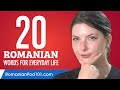 20 romanian words for everyday life  basic vocabulary 1