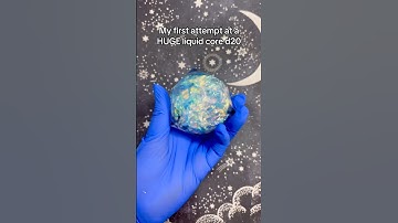 I’ve never been this excited about a d20 #dice #handmade #gaming #dnd #ttrpg #resin #craft #art