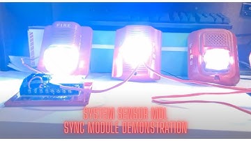 System Sensor MDL Fire Alarm Demonstration