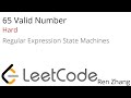 Leetcode 65 Valid Number