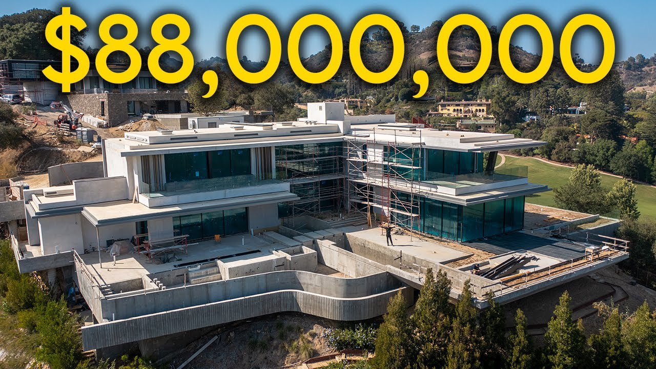 How Do You Build an $88 Million Dollar Modern Mega Mansion?!