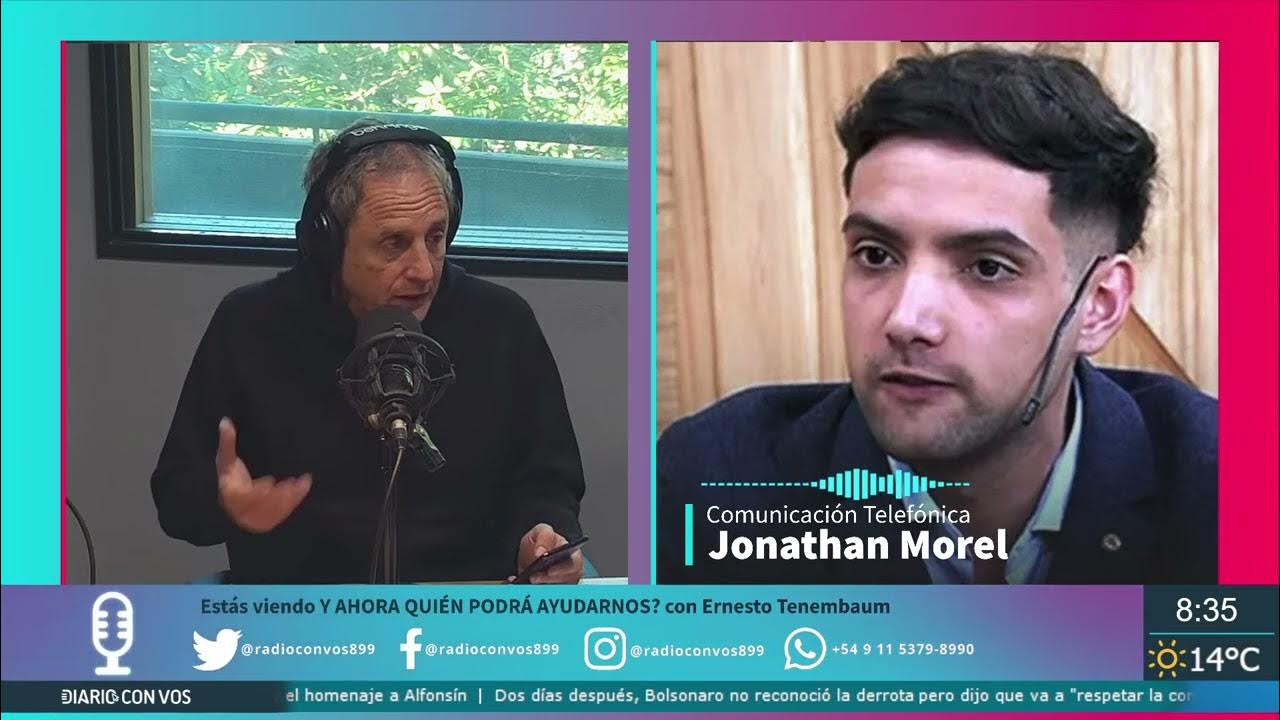 Jonathan Morel, tras su liberación, “Es imposible que yo le haga algo a