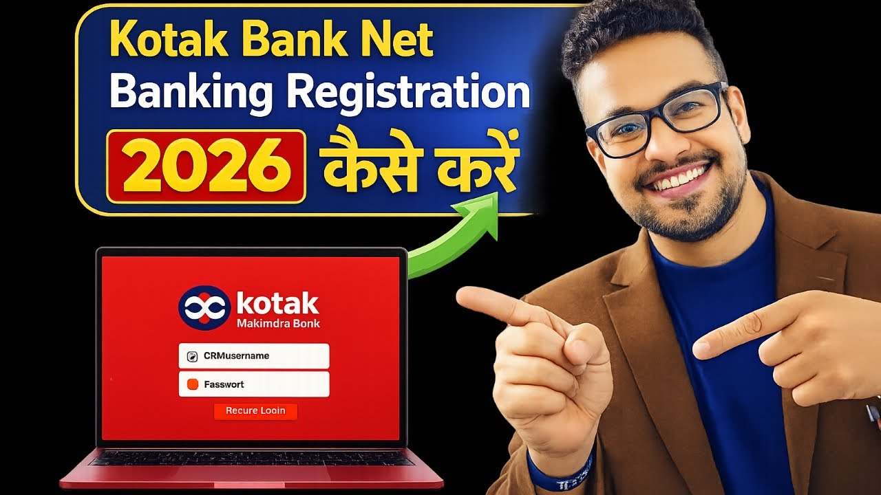 Kotak Net Banking Registration 2026 | Kotak Mahindra Bank Net Banking ...