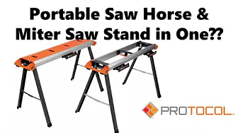 Combo Miter Stand/Saw Horse Review- By Protocol