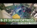 Detailed tour through a boeing b29 superfortress