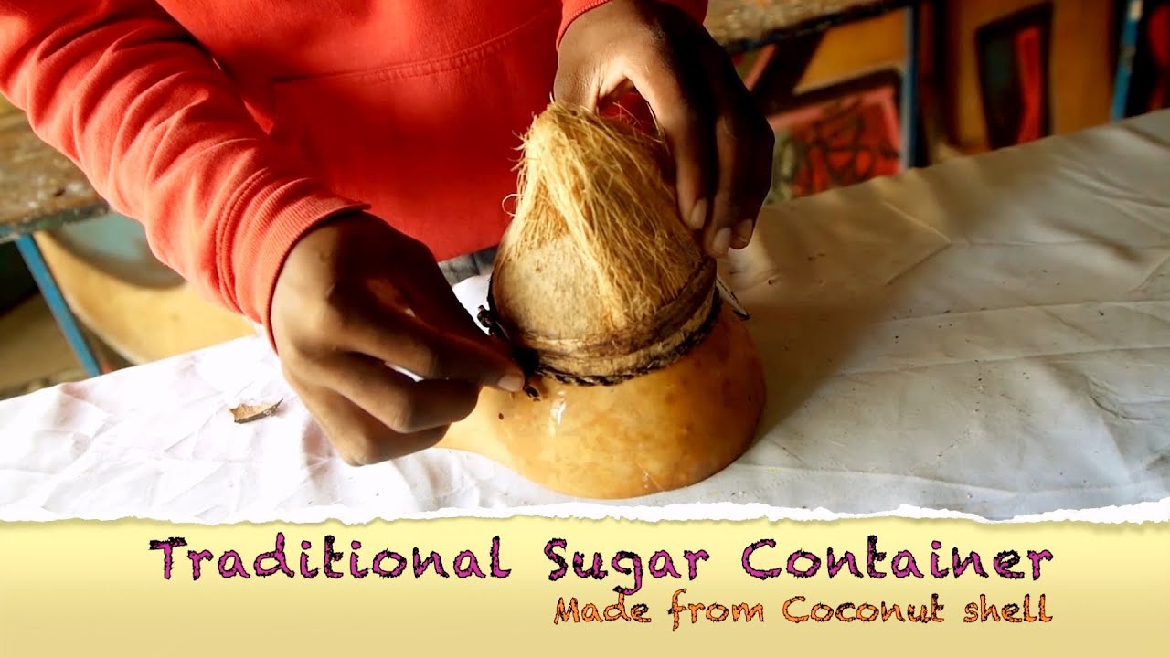 Coconut shell traditional bowl