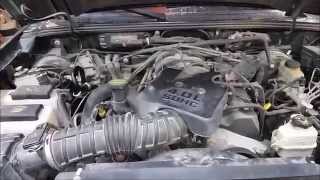 (part1)FORD 4.0L v6 sohc coolant leak find and repair  (HOW TO)