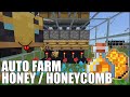 Automatic Honey/Honeycomb farm Minecraft Bedrock! (Xbox/PS4/PE/Switch/Windows 10)