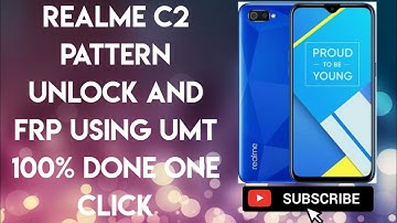 Realme C2 Pattern, Pin Unlock and Frp Using UMT 100% Done | Infotech Clips |
