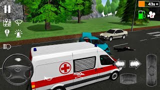 Emergency Ambulance Simulator Gameplay 🚑 | Realistic Rescue Missions & City Driving screenshot 2