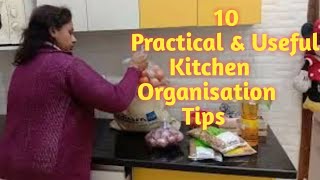 10 Practical and Useful Kitchen Organization Tips | Time Saving Kitchen Organization Tips