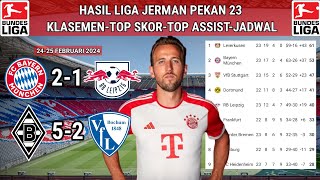 Hasil Liga Jerman Tadi Malam - Bayern Munchen vs RB Leipzig - Klasemen Bundesliga 2024