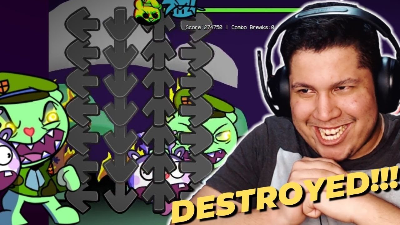 I DESTROYED FLIPPY MOD ON FRIDAY NIGHT FUNKIN !!!  FNF VS FLIPPY FULL WEEK