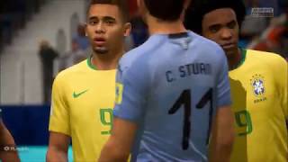Match 61 - Semi-Final: Uruguay v Brazil