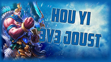 Hou Yi Ranked 3v3 Joust: Playing 3 of the top 10 ranked players - Smite - Weak3n