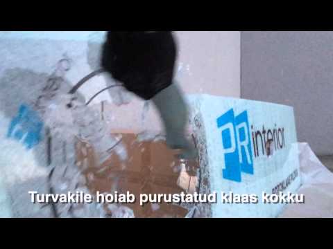 Video: Karastatud Klaasist Liugpaneelide Süsteem Novorossiiskis Asuva Maiustuse Lady Marmalade Jaoks