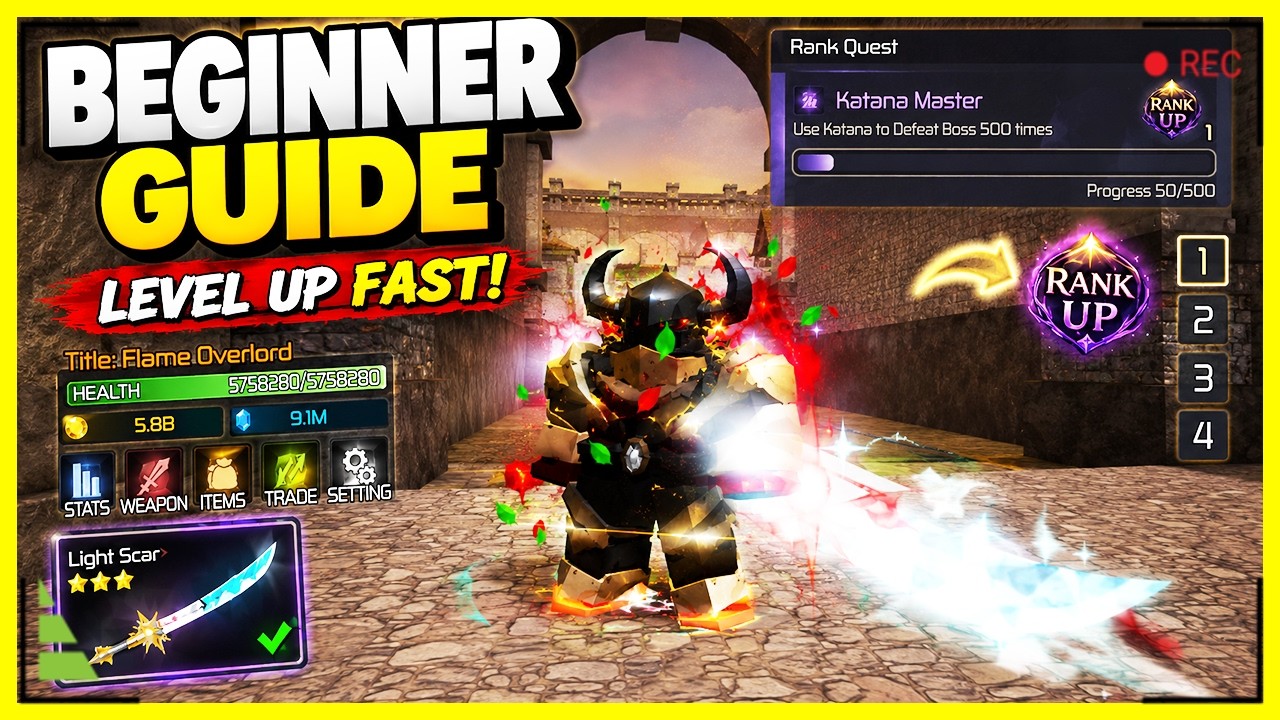 Broken Blade ULTIMATE Beginner GUIDE 2026 Fast Leveling Best Sword 