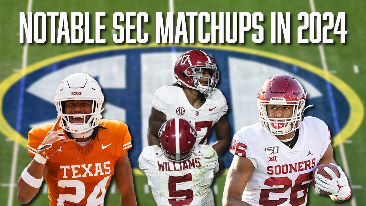 The SEC Adds Texas & Oklahoma in 2024, Here are the Notable Games in