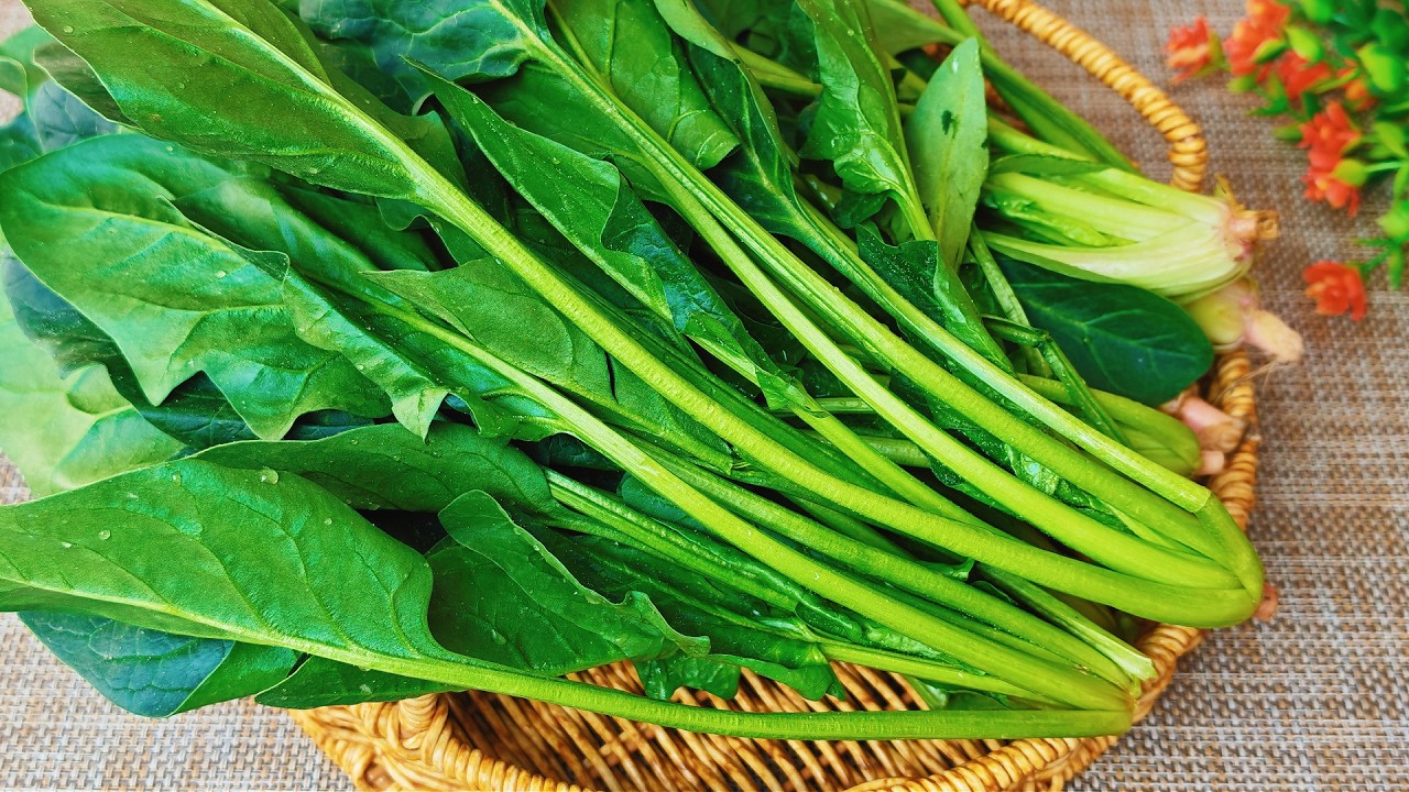 春天要多吃菠菜，教你一个新做法，营养解馋，一次3斤不够吃 Budget-Friendly Cooking, 省钱料理 New Spinach Recipe Simple and Delicious!