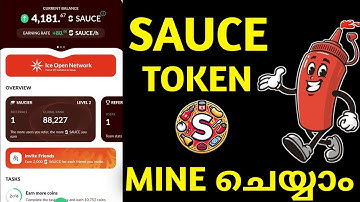 sauce token tutorial || new token lauch in ice open network #saucetoken