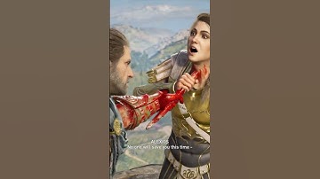 Thumbnail of I KILLED KASANDRA IN ASSASSINS CREED ODYSSEY #shorts #short #assassinscreed
