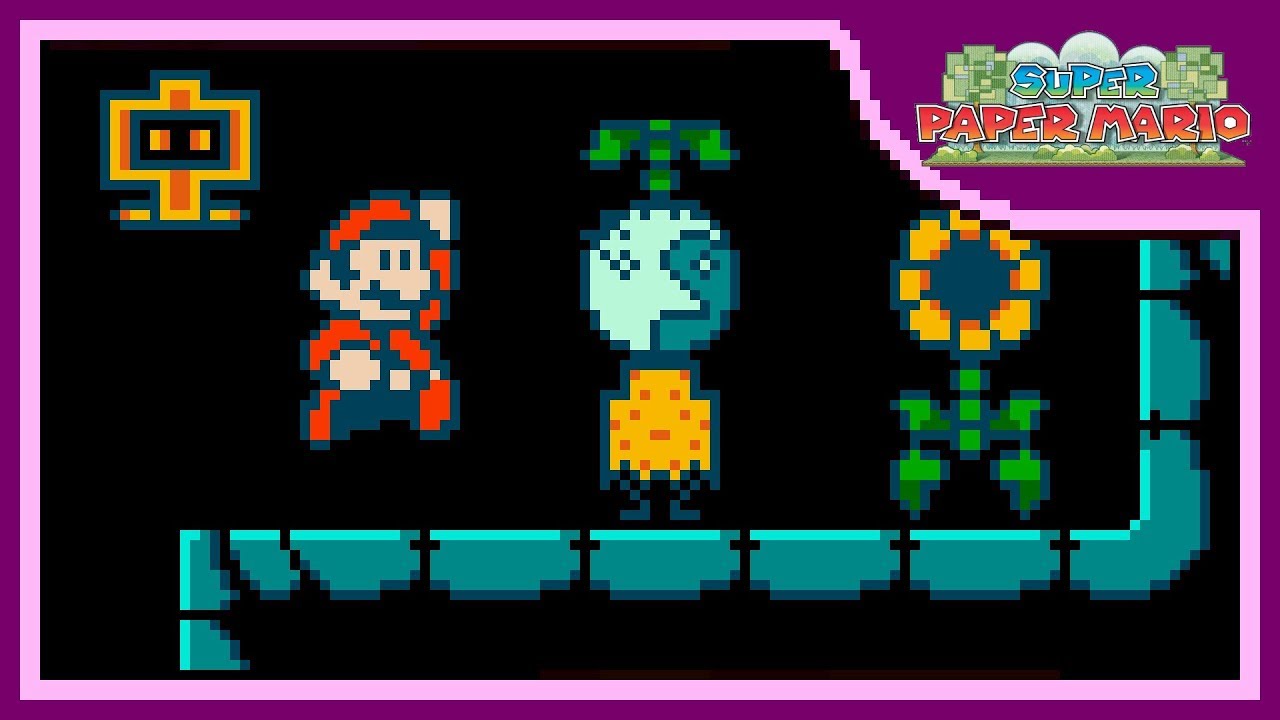 Floro Sapien Caverns (8-Bit Cover) - Super Paper Mario - YouTube