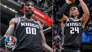 Buddy Hield, Willie Cauley-Stein outduel Joel Embiid, 76ers in Kings' win | NBA Highlights
