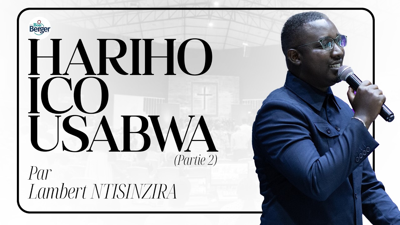 Проповедь от 1 марта 2026 г. | Ламберт Нтисинзира | Церковь Доброго Пастыря в Бурунди