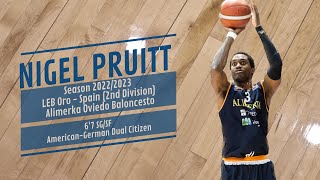 Nigel Pruitt: 2022/2023 Season Highlights