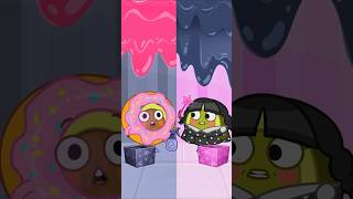 Pink vs Black Dress Up in One Color Challenge