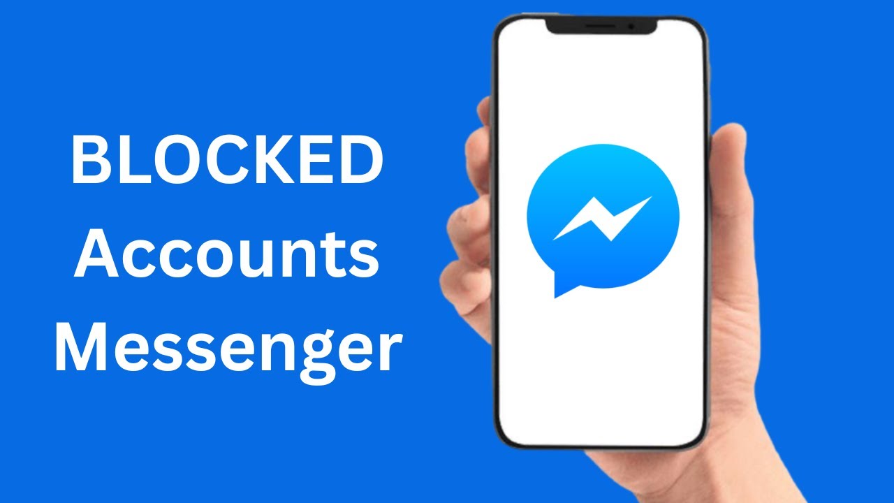 How To See Blocked Accounts In Messenger - YouTube