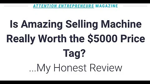 NEW (2019) ASM 11 -  Is Amazing Selling Machine A SCAM?! My Honest ASM X Review & Unbiased Opinion