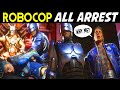 MK11 ROBOCOP ARREST - ALL Character Kombatants intros & Outros -  Mortal kombat 11 RoboCop Intros